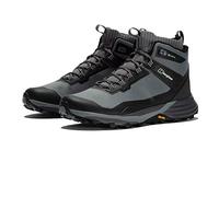 Berghaus Damen VC22 Multisport Gore-Tex Wanderstiefel, wasserdicht, mittelhoch | Strapazierfähig | Wasserdicht | Atmungsaktiv | Gore-Tex | Vibram Schuhe, Grau/Schwarz, 7