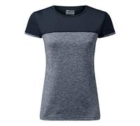Berghaus Damen Voyager Kurzärmeliges Tech T-shirt Base Layer, Grau/Schwarz, 44 EU