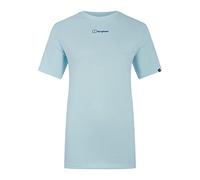 Berghaus Dolomites Mountain Kurzarm-T-Shirt für Damen im Boyfriend-Stil, Blau, M