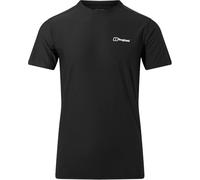 Berghaus Herren 24/7 Kurzärmeliges Baselayer-Funktions-T-Shirt mit Rundhalsausschnitt T-Shirt, Schwarz/Schwarz, M