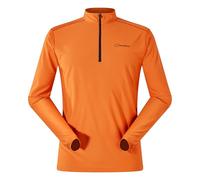 Berghaus Herren 24/7 Langärmeliges Baselayer-Funktions-T-Shirt mit halbem Reißverschluss T-Shirt