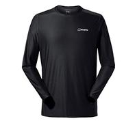 Berghaus Herren 24/7 Langärmeliges Tech Baselayer T-Shirt, Schwarz, M EU