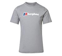 Berghaus Herren Organic Big Classic Logo T-Shirt, Grau, S