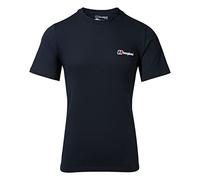 Berghaus Herren Baumwolle-klassischer Logo Kurzarm-T-Shirt - Schwarz - S