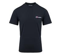 Berghaus Herren Organic Front & Back Classic Logo T-Shirt, Schwarz, L