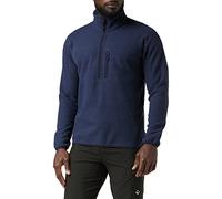Berghaus Herren Stainton 2.0 Half Zip Fleece, zusätzliche Wärme, extra bequem, Schwarz/Blau, XS