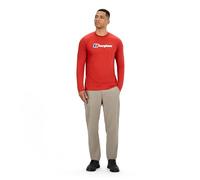 Berghaus Herren Big Logo Long Sleeve Tee Mica, M