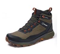 Berghaus Herren VC22 Multisport Gore-Tex Fabric Mid Wasserdichte Wanderschuhe, Braun/Grün, 45.5 EU