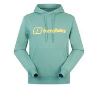 Berghaus Logo Hoodie, Herren Kapuzenpullover - Berghaus HT6-GREY MARL BCI UK 2XL // DE 60