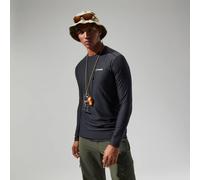 Berghaus - 24/7 Tech Tee L/S Crew - Funktionsshirt, Gr. XL, schwarz (JetBlack)