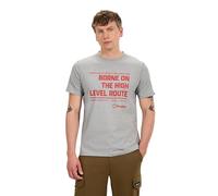Berghaus Men's High Level Route Tee, Grey Marl BCI, 3XL