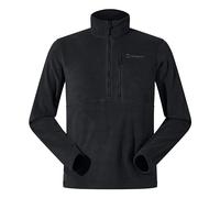 Berghaus Prism Half Zip Polartec Fleece für Herren, Jet Schwarz, 3XL