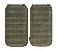 Berghaus Tactical - FLT MOLLE Pad IR MOLLE-Paneele für Rucksack - Stone Grey Olive - 2 Stk.