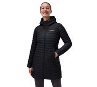 Berghaus Winterjacke Nula Micro Long (warm, wasserabweisend, PFC-frei) schwarz Damen, Größe 38