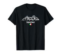 Bergpanorama Skiurlaub Apres-Ski Trentino T-Shirt