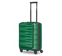 Bergpfeil Travel 4 Rollen Kabinentrolley 55 cm Laptopfach mit Dehnfalte grün