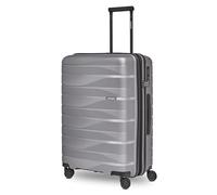 Bergpfeil Mittelgroßer Hartschalen Check-in Koffer |Trolley erweiterbar 45 x 27 x 66 cm aus hochwertigem Polypropylen-Material | Unisex Koffer nur 3,7 kg | Doppelrollen & TSA-Schloss (Travel)