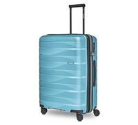 Bergpfeil Mittelgroßer Hartschalen Check-in Koffer |Trolley erweiterbar 45 x 27 x 66 cm aus hochwertigem Polypropylen-Material | Unisex Koffer nur 3,7 kg | Doppelrollen & TSA-Schloss (Travel)