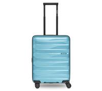Bergpfeil Travel 4-Rollen Kabinentrolley S 55 cm mit Dehnfalte blau