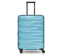 Bergpfeil Travel 4-Rollen Trolley M 66 cm mit Dehnfalte blau