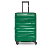Bergpfeil Mittelgroßer Hartschalen Check-in Koffer |Trolley erweiterbar 45 x 27 x 66 cm aus hochwertigem Polypropylen-Material | Unisex Koffer nur 3,7 kg | Doppelrollen & TSA-Schloss (Travel)