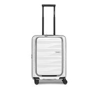 Bergpfeil Travel Cabin Trolley With Front Pocket S+ Ice White Metallic