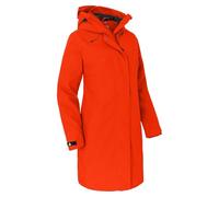 Bergson Verla Thermo | Damen Regenmantel, leicht wattiert, 20000 mm Wassersäule, Paprika Flame [582], 46 - Damen