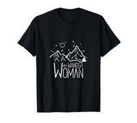 Bergsteiger Wander Woman Wandern Frauen Bergsteigen Spruch T-Shirt