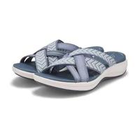 bergxperten OrthoSea - ergonomische schmerzlindernde Sandalen für Damen，Mit Fußgewölbestütze, leichte Sommersandalen, modisch und bequem
