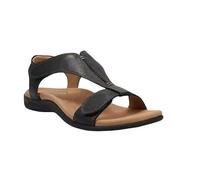 bergxperten OrthoSun - ergonomische Schmerzlinderungs- Flache Sommer Sandalen mit Klettverschluss, Elegant für Freizeit
