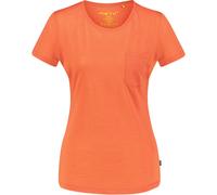 Bergzeit Basics Damen Meru Queluz T-Shirt (Größe 3XL, rot)