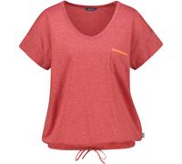 Bergzeit Basics Damen Meru Rundu WB T-Shirt (Größe L, rot)