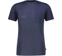 Bergzeit Basics Meru Laholm Herren T-Shirts blau Größe XL Lifestyle Hautfreundlich