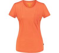 Bergzeit Basics Meru Queluz Damen T-Shirts rot Größe XL Trekking Hautfreundlich