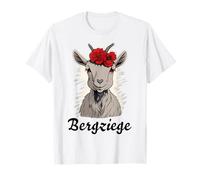 BERGZIEGE Berg Ziege Ziegenbock X Bergsteiger Wandern Berge T-Shirt