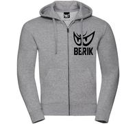 Berik Classic Z Zip Hoodie, schwarz-grau, Größe S für Männer