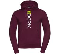 Berik Digital Hoodie, weiss-rot, Größe 2XL für Männer