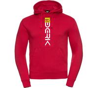 Berik Digital Hoodie, weiss-rot, Größe 2XL für Männer
