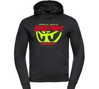 Berik The New Eye Hoodie, rot-blau-gelb, Größe 2XL für Männer