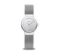 Bering 10126-000 Damenuhr, Milanaise, Silber/Weiß