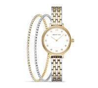 Bering 11028-714-GWP Damen Uhren Set, Armband+uhr Gold