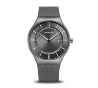 Bering 15940-377 Herrenuhr, Milanaise, Grau