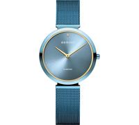 Bering Damenuhr analog Quarz mit Milanaise-Armband 18132-Charity1