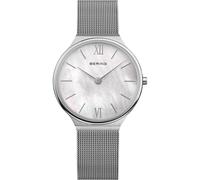 BERING Damen Uhr Quarz Movement - Ultra Slim Collection mit Edelstahl und Saphirglas 18434-000 - 3 ATM