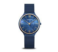 Bering Ultra Slim | blau poliert/gebürstet | 18434-397