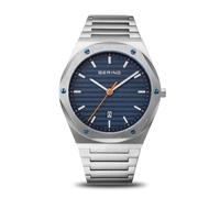 Bering Herren Armbanduhr 19742-707 Classic Edelstahl gebürstet