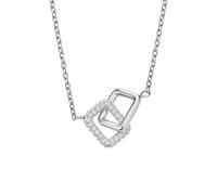Bering 467-17-450 Kette, Damen, Arctic Pavé, Silber