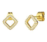 Bering 760-27-05 Ohrstecker, Arctic Pavé, Gold mit Steinen