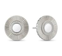 BERING Arctic Flowers Ohrstecker Edelstahl mit Zirkonia, Silber/Weiß