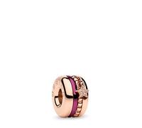 BERING Arctic Symphony Charm Be My Love Edelstahl rosé lila